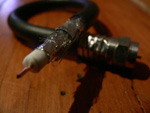 Fully shielded antenna cable
